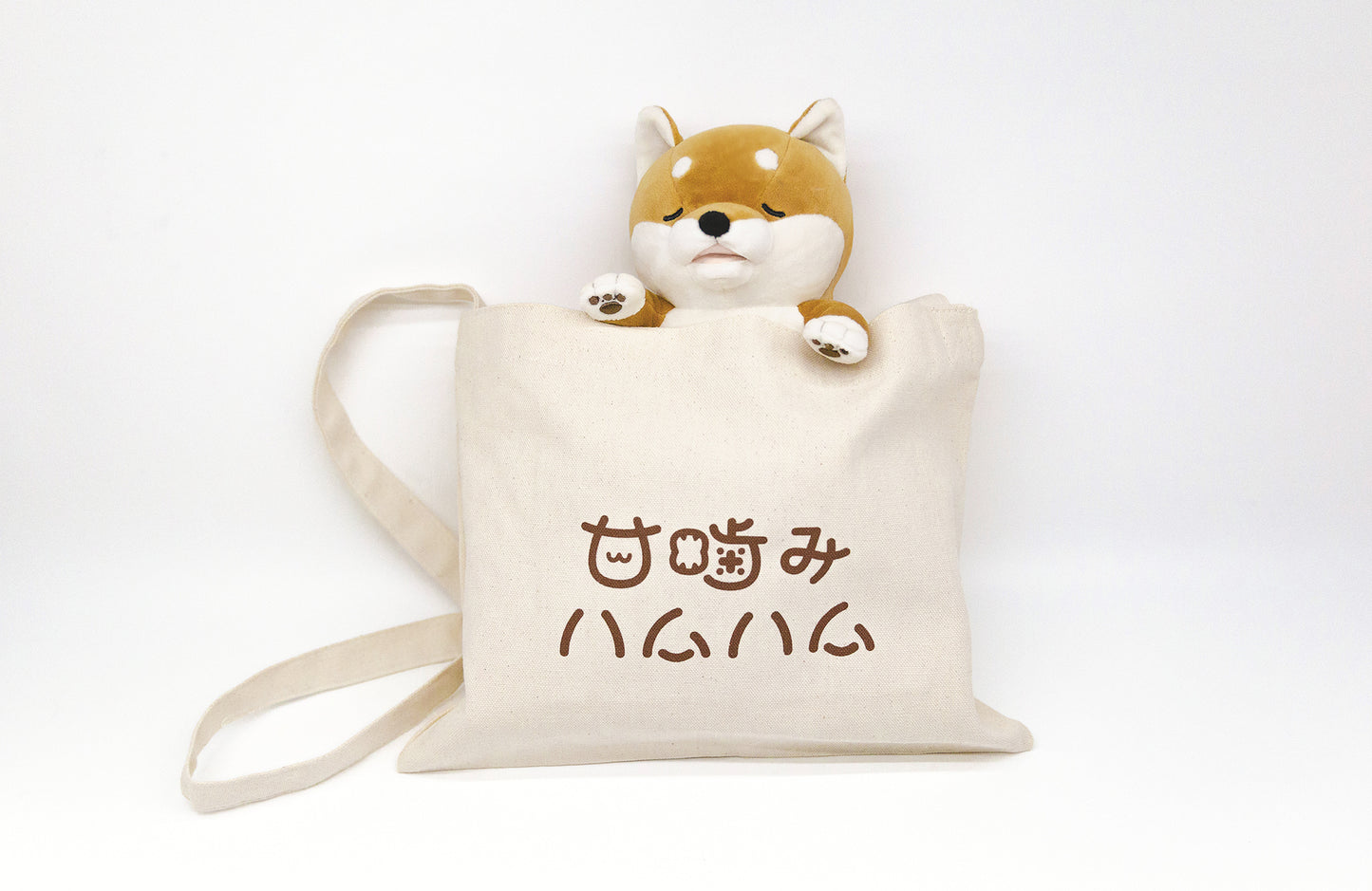 甘噛みハムハムロゴサコッシュ